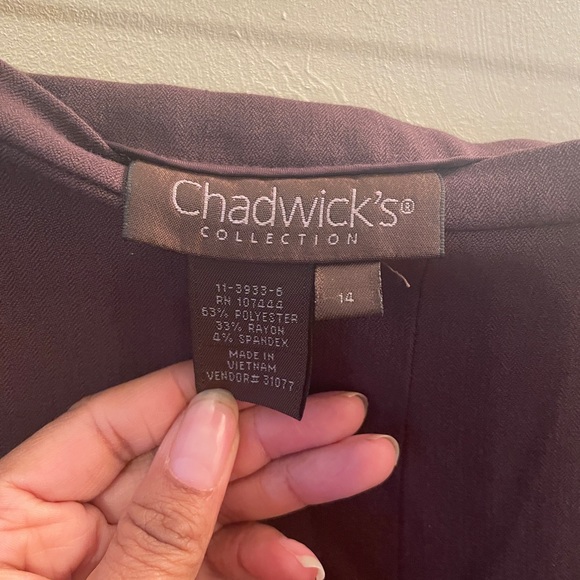 Brown Chadwick’s slacks size 14 - Picture 2 of 2